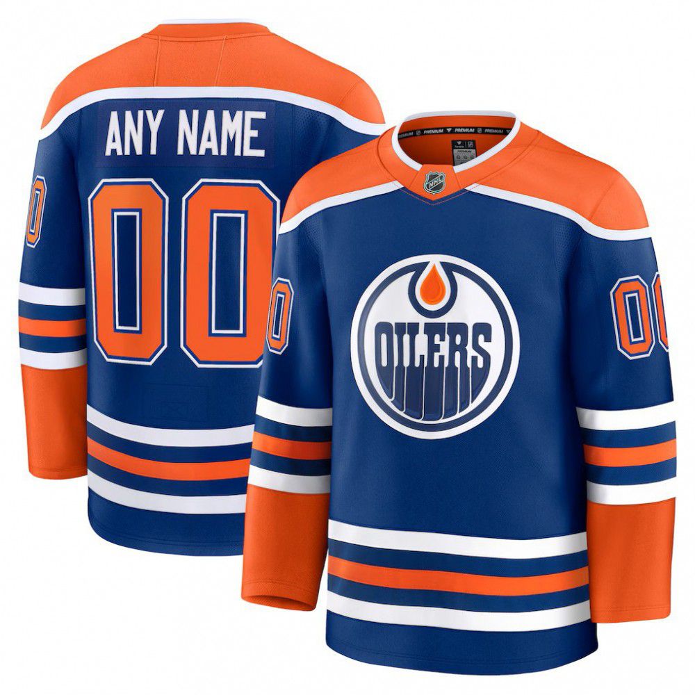 Edmonton Oilers Home Premium Custom Jersey-Pro Kit Vault | Brand New 26/27 Sports Jerseys